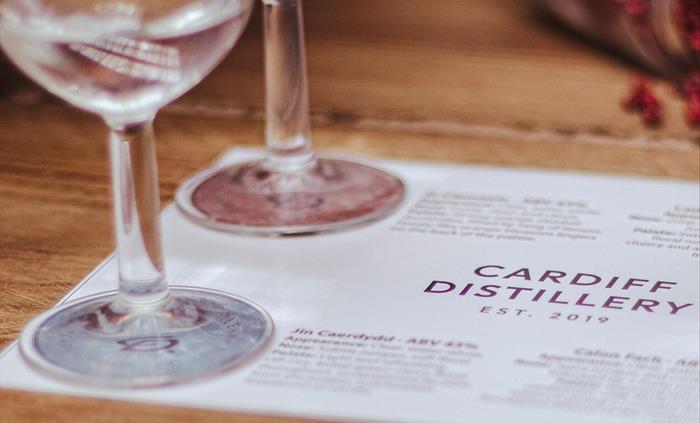 Cardiff Distillery Gin Tasting Cards